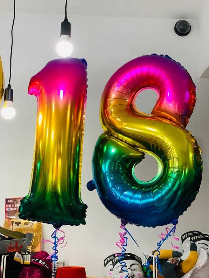 Впечеатляващи балони цифри